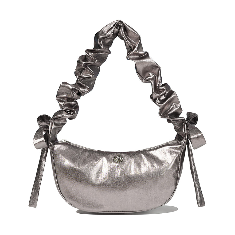 WOMEN'S RIBBON SHIRRING MINI BAG