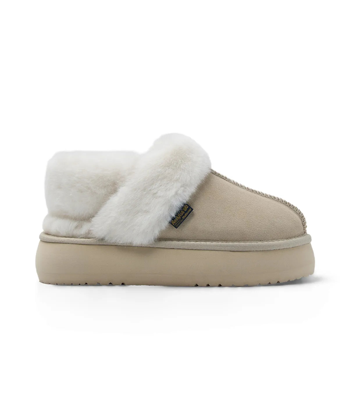 [2025] CLOUDY FLATFORM FUR SLINGBACKS