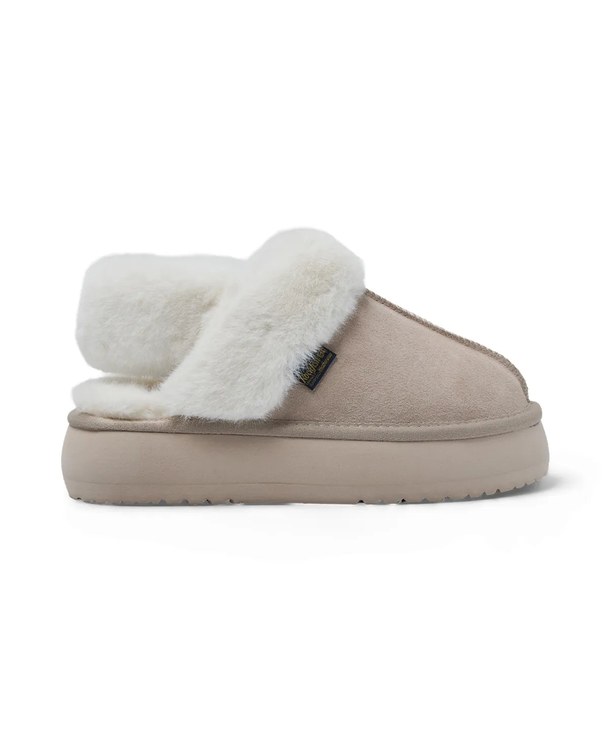 [2025] CLOUDY FLATFORM FUR SLINGBACKS