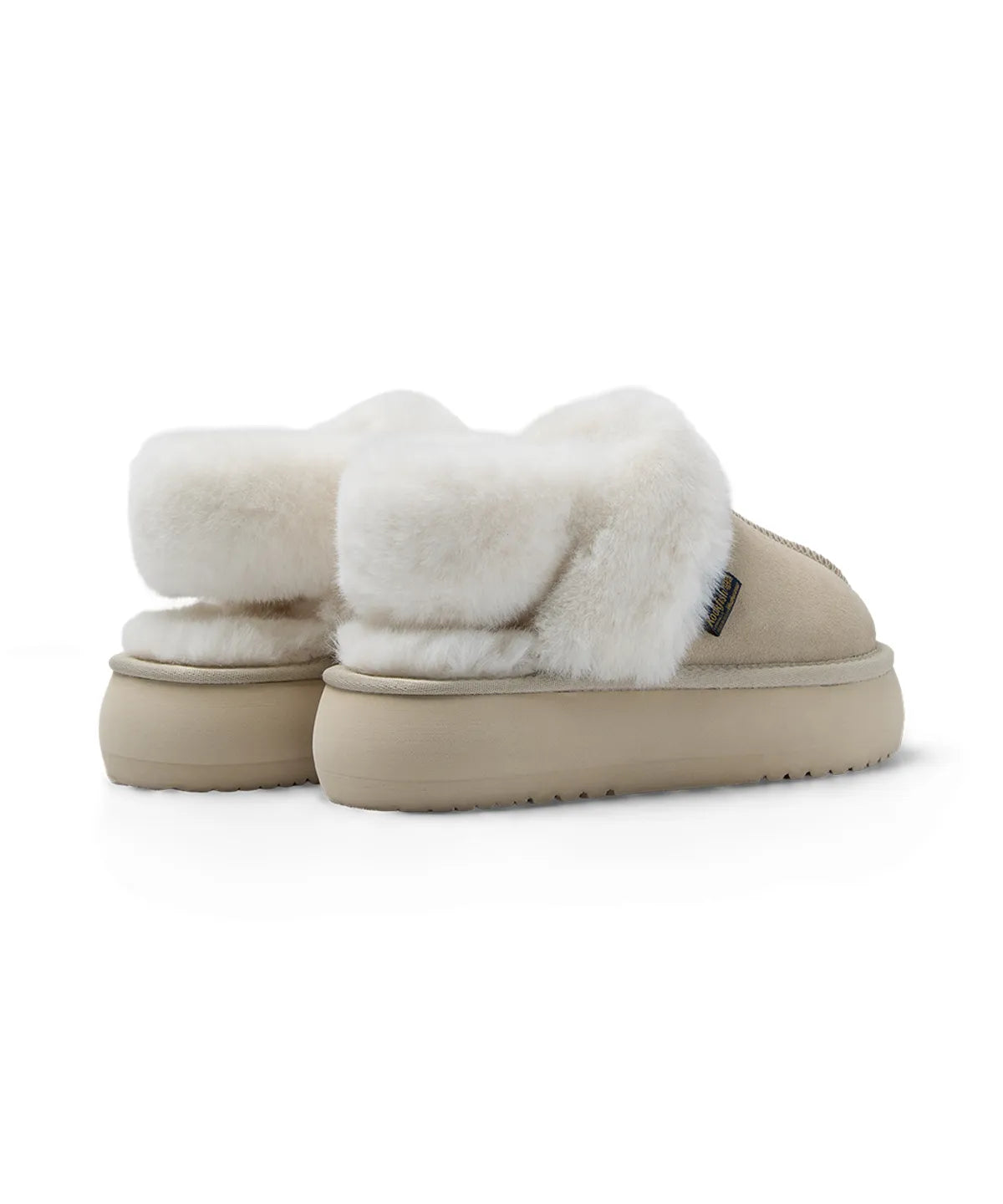 [2025] CLOUDY FLATFORM FUR SLINGBACKS