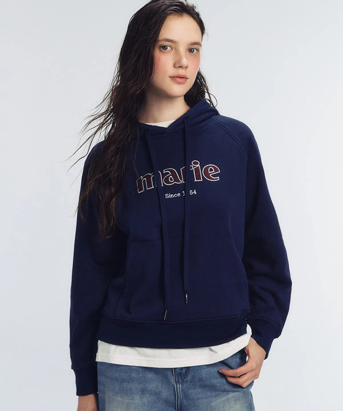Marie Classic Reglan Regular Fit Hoodie