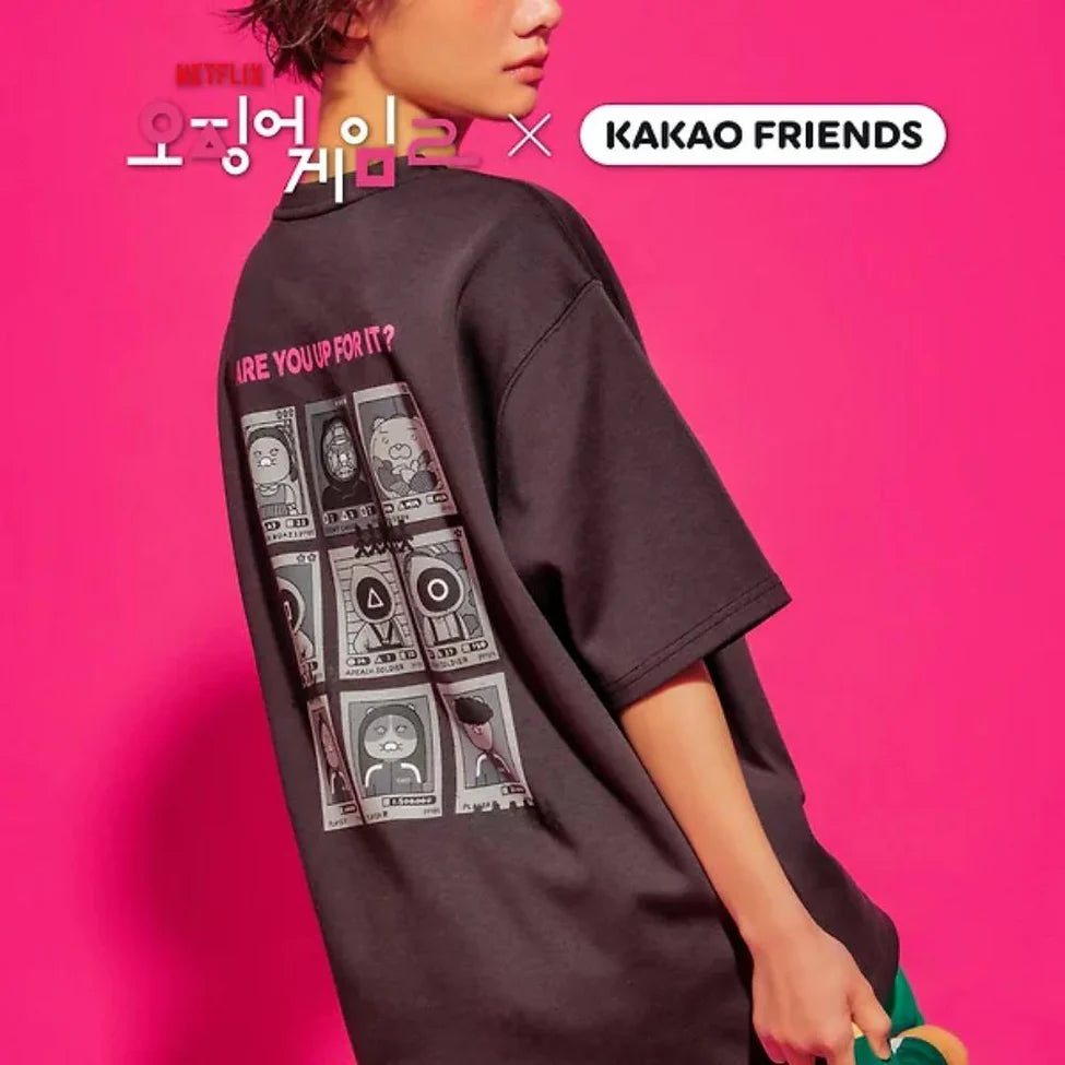 (Netflix Squid Game 魷魚遊戲2 X Kakao Friends) T-Shirt