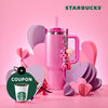 [STANLEY X STARBUCKS] SS Stanley Quencher Tumbler 1183ml