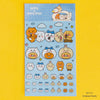 (Chiikawa x Kakao Friends) Transparent Stickers