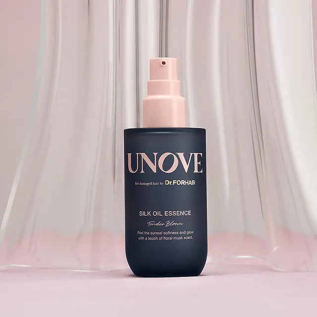 Unove Silk Oil Hair Essence Set (+Chouchou Hairband)