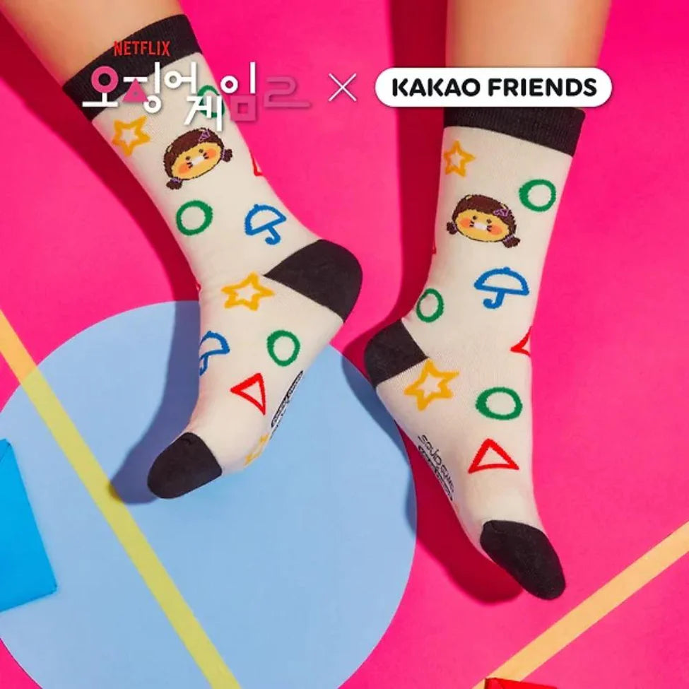 (Netflix Squid Game 魷魚遊戲2 X Kakao Friends) Socks 襪子