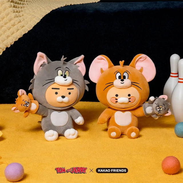 (Tom and Jerry x Kakao Friends) Ryan & 春植公仔