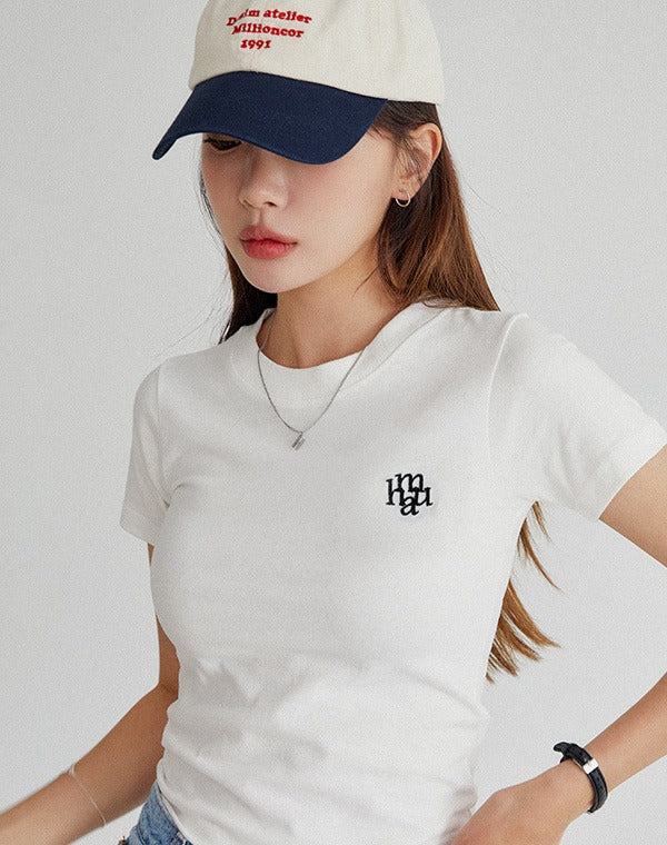 Stitch Logo Basic T-shirt