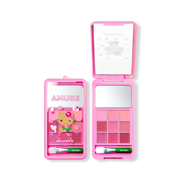 [Tanning Hello Kitty Limited Edition] Lip and Cheek Palette Phone