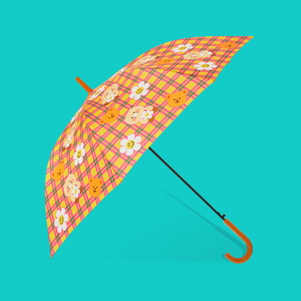 [Wiggle Wiggle X Kakao Friends] Long Umbrella