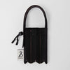 Lucky Pleats Knit Nano Bag - Kuromi Rich Black