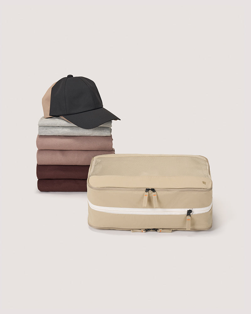 [Branden] Travel compression pouch light M Size 旅行壓縮收納袋