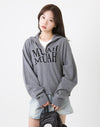 JACQUARD KNIT ZIPUP CARDIGAN