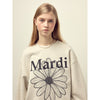 OVERSIZED SWEATSHIRT FLOWERMARDI