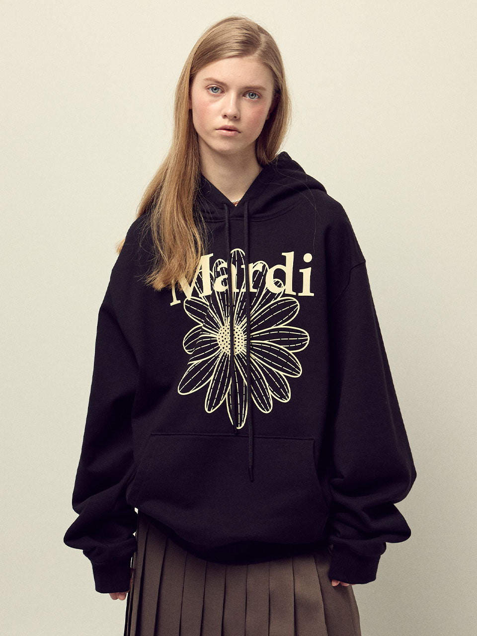 OVERSIZED HOODY FLOWERMARDI