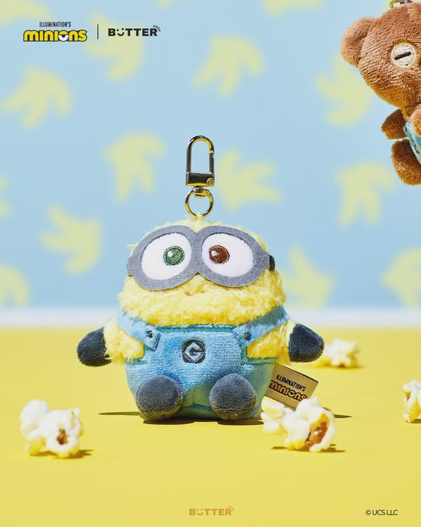 BT Minions BOB & TIM Magnet Keyring Set. 磁石公仔