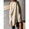 [OUNCE] Bruni Double Half Handmade Coat 高質羊毛料雙排扣外套