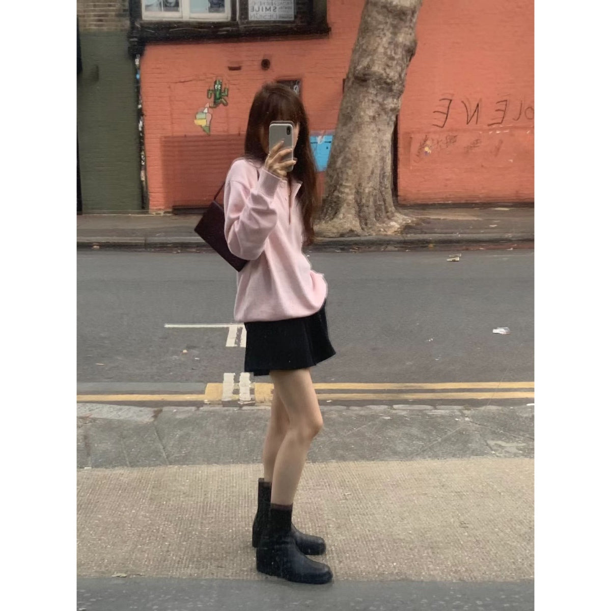 [OUNCE] Premium Cloud Soft Cashmere Sweater 高質柔和色慵懶感POLO 毛衣