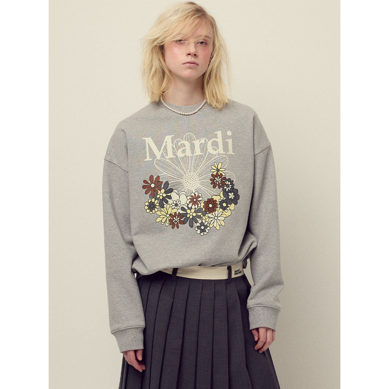 SWEATSHIRT FLOWERMARDI JARDIN