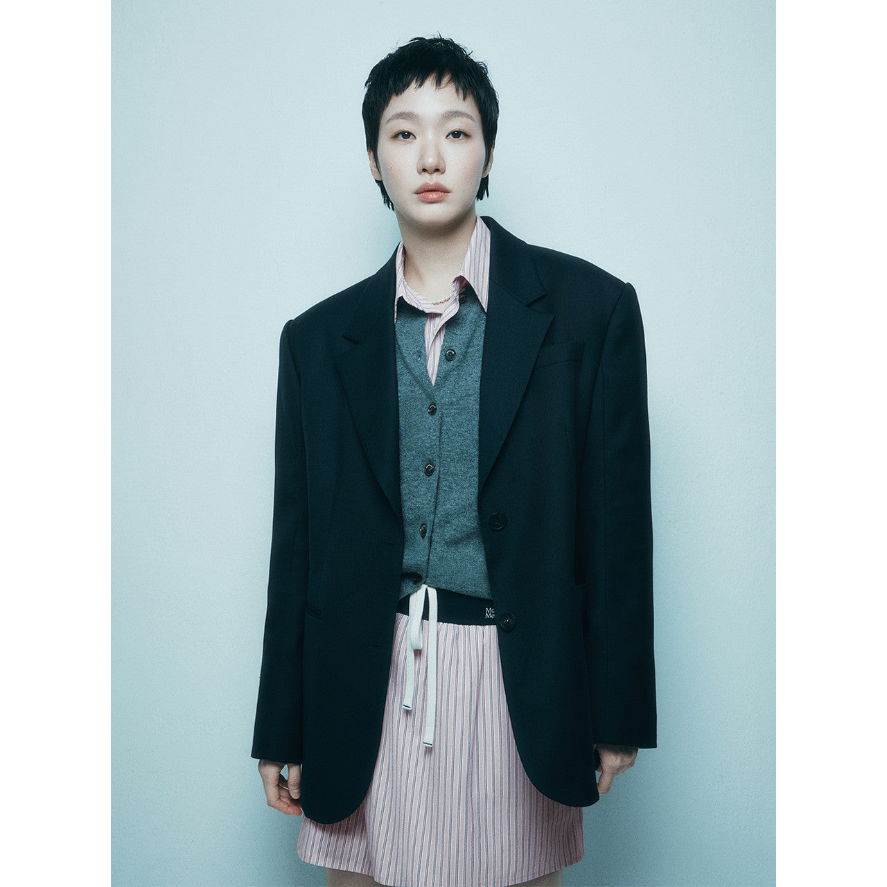 WOOL OVERSIZED SINGLE JACKET