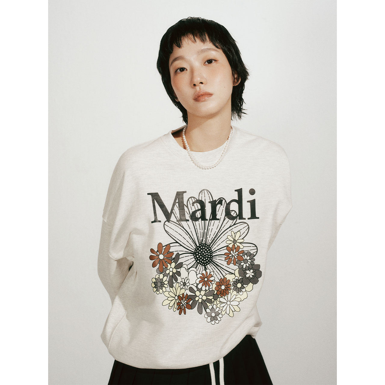 SWEATSHIRT FLOWERMARDI JARDIN