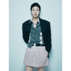 COTTON MINI SKIRT STRIPE CONTRAST WAISTBAND