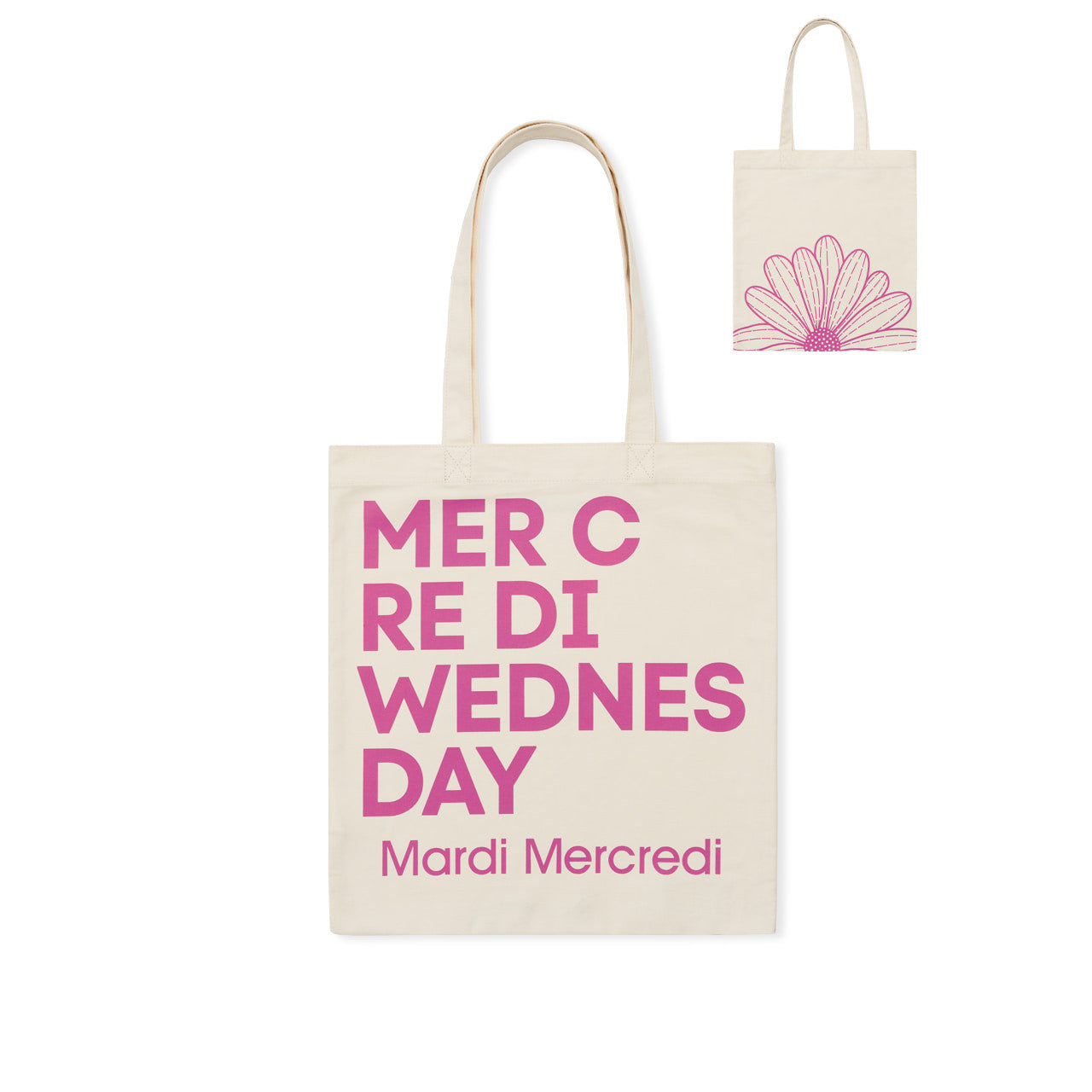 CANVAS BAG FLOWER DU MERCREDI