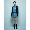 COTTON SHORTS STRIPE CONTRAST WAISTBAND