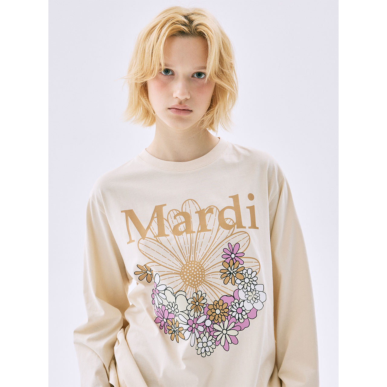 TSHIRT LONG SLEEVE FLOWERMARDI JARDIN