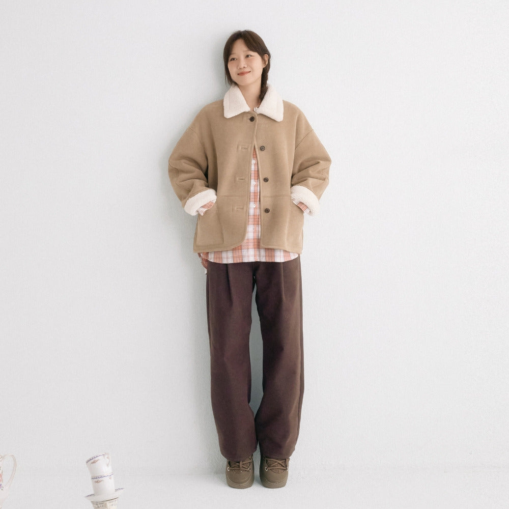 reversible shearing mustang