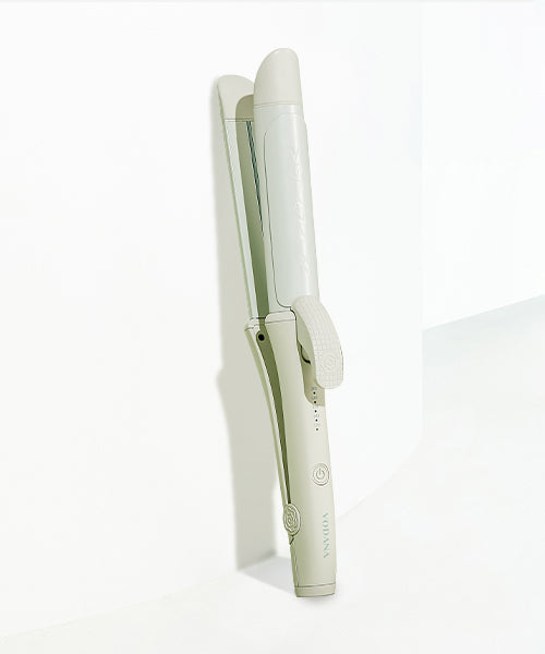 Pro salon 2in1 iron 兩用直髮捲曲髪夾 (34mm) Melange Green