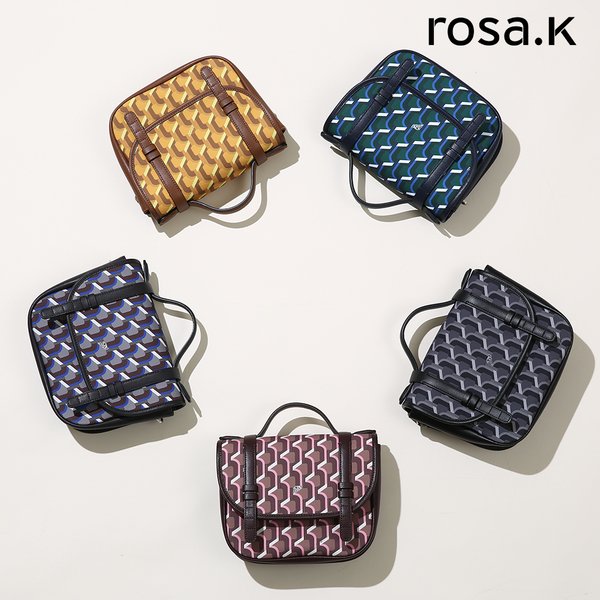 Titon Monogram Satchel