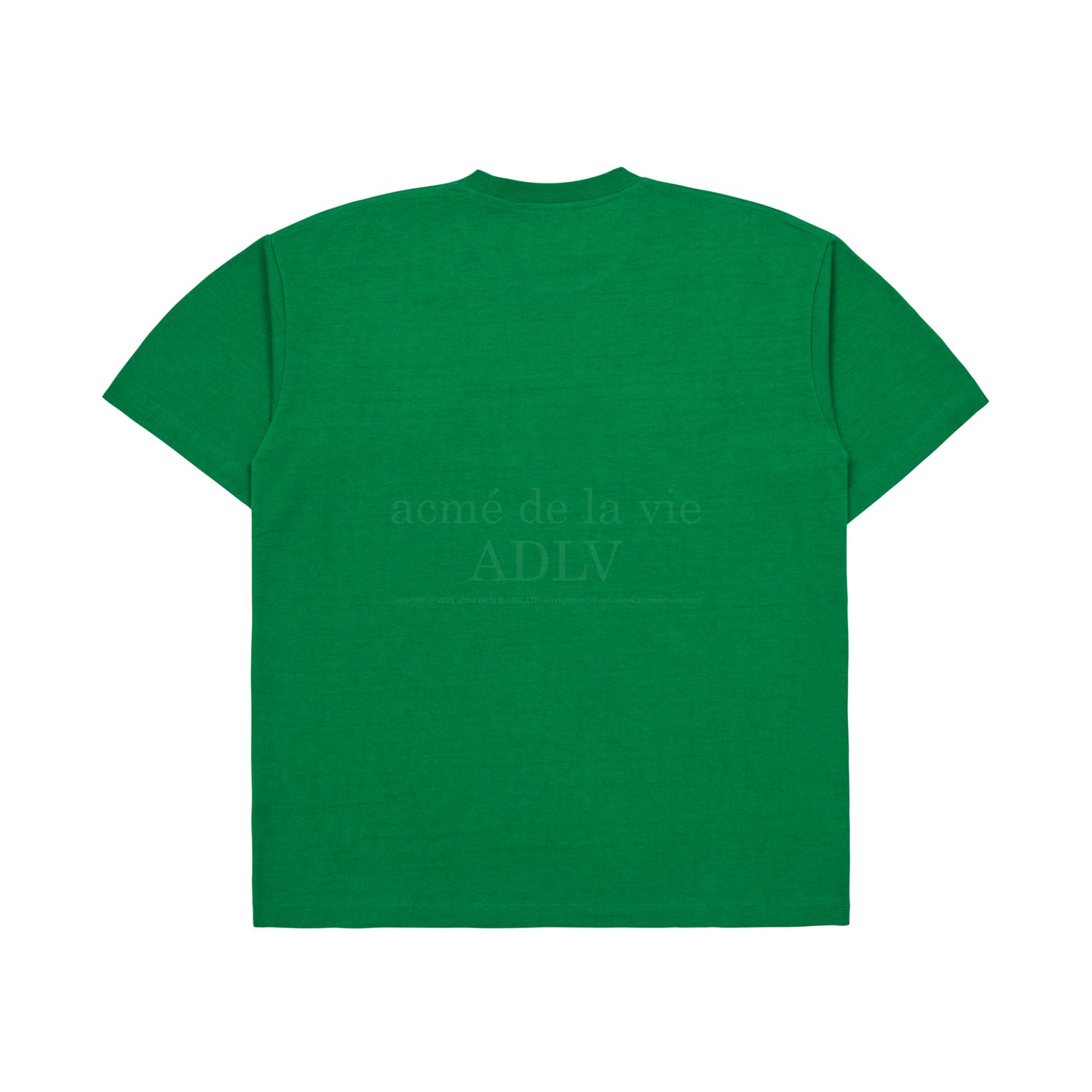 [Acmé de la Vie] ADLV X LISA SPORTY UNIFORM SHORT SLEEVE T-SHIRT - GREEN