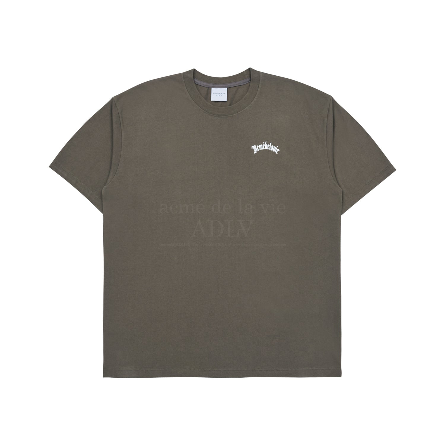 [Acmé de la Vie] ADLV X LISA GOLD CHAIN BEAR DOLL SHORT SLEEVE T-SHIRT - COCOA