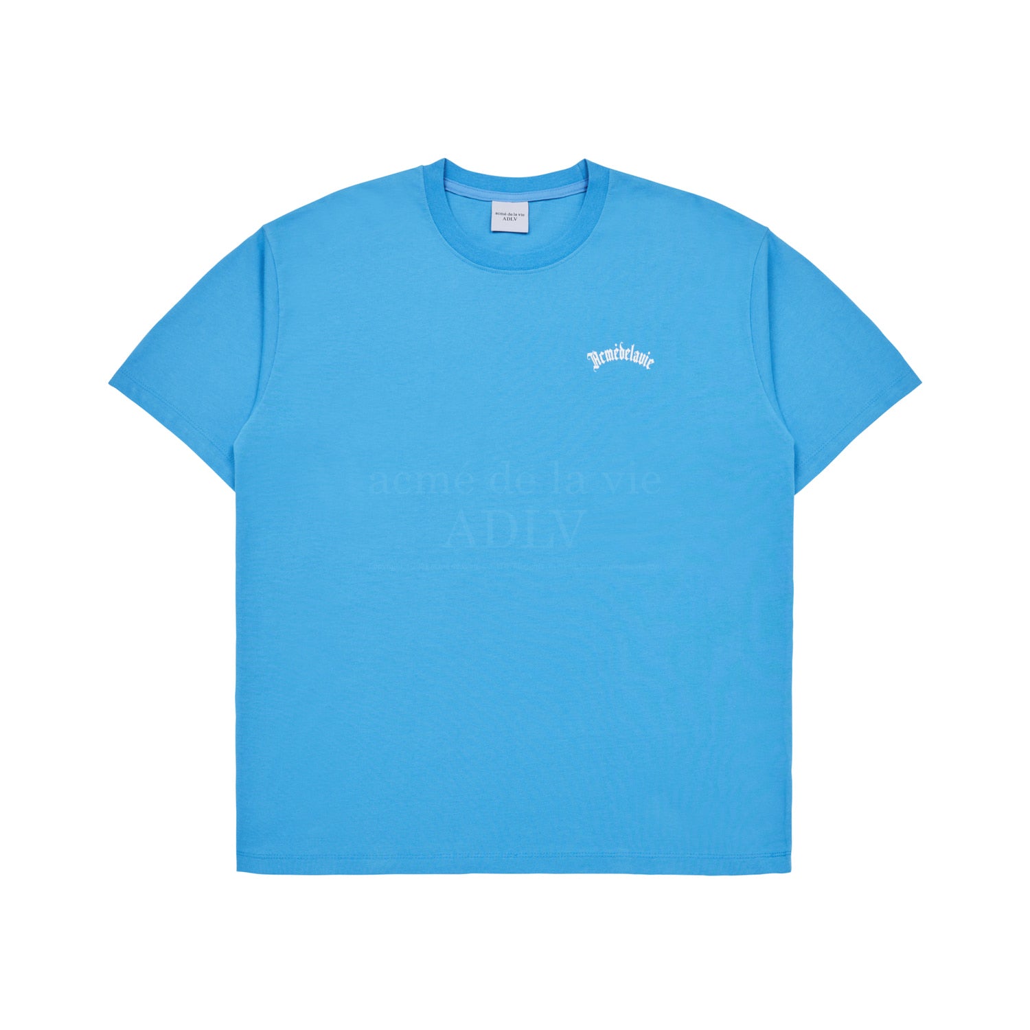 [Acmé de la Vie] ADLV X LISA GOLD CHAIN BEAR DOLL SHORT SLEEVE T-SHIRT - BLUE