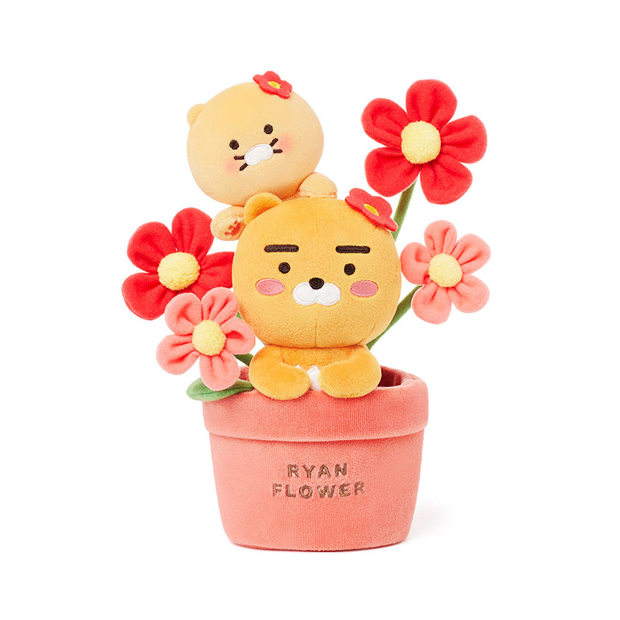 Plush Toy-Flower Pot-Ryan&Choonsik