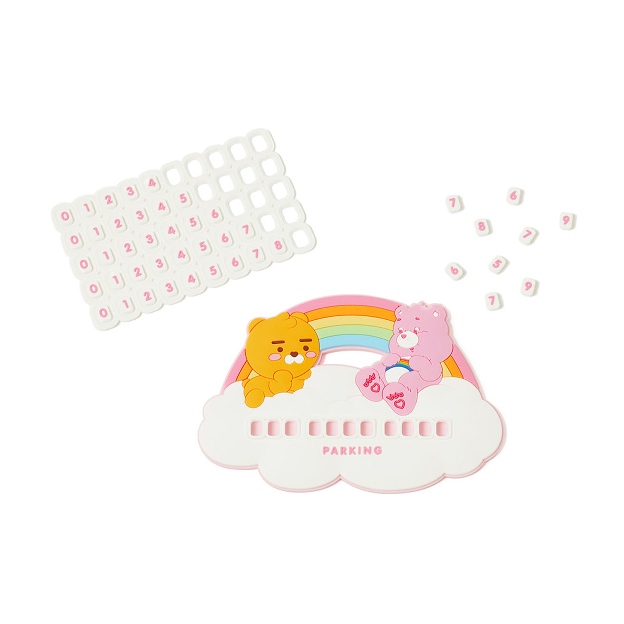 CareBearsxKakaofriends Phonenumber Plate
