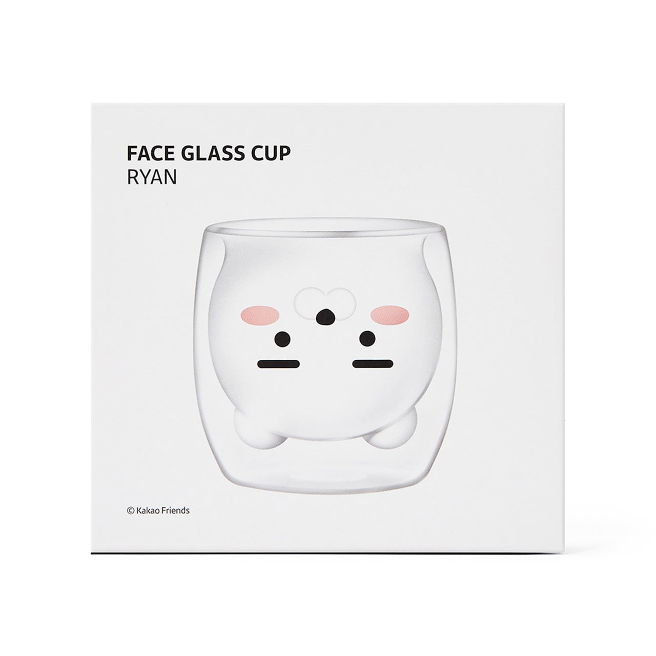 Face Glass Cup-Ryan