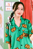(Muzik Tiger) Rolling Rolling Dumb Pajamas - Green