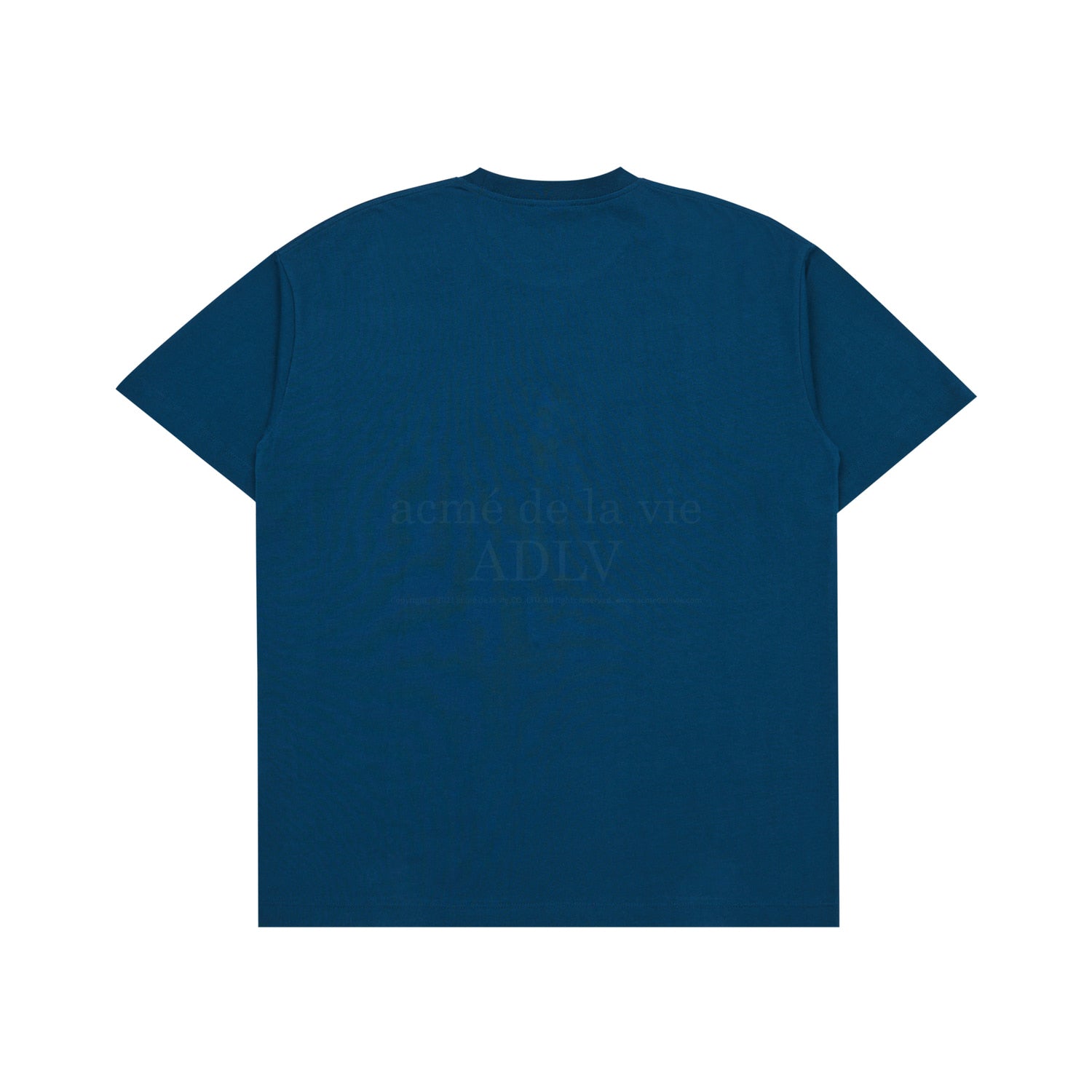 [Acmé de la Vie] ADLV X LISA SPORTY UNIFORM SHORT SLEEVE T-SHIRT - BLUE GREEN