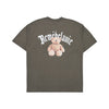 [Acmé de la Vie] ADLV X LISA GOLD CHAIN BEAR DOLL SHORT SLEEVE T-SHIRT - COCOA