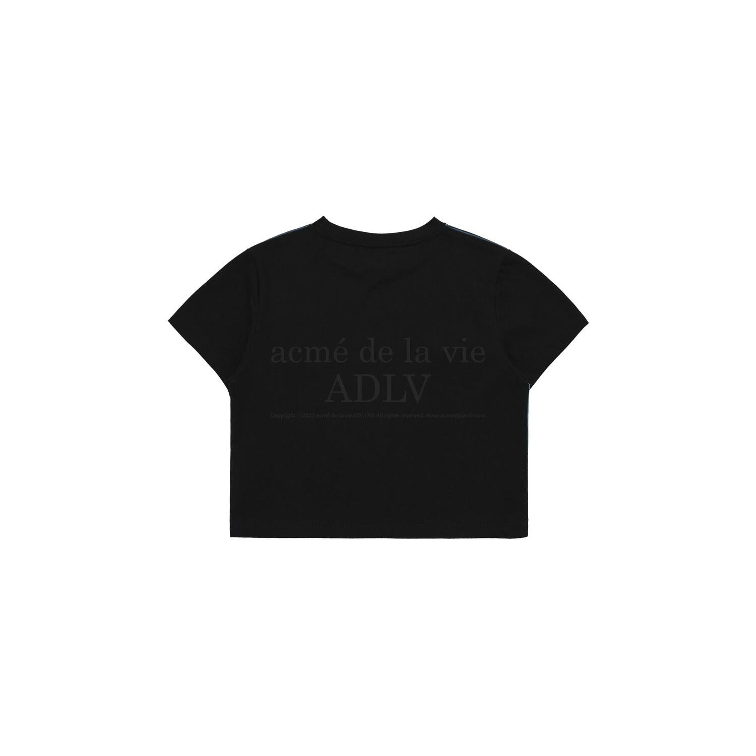 Acmé de la Vie] ADLV X LISA OCEAN ARTWORK CROP SHORT SLEEVE