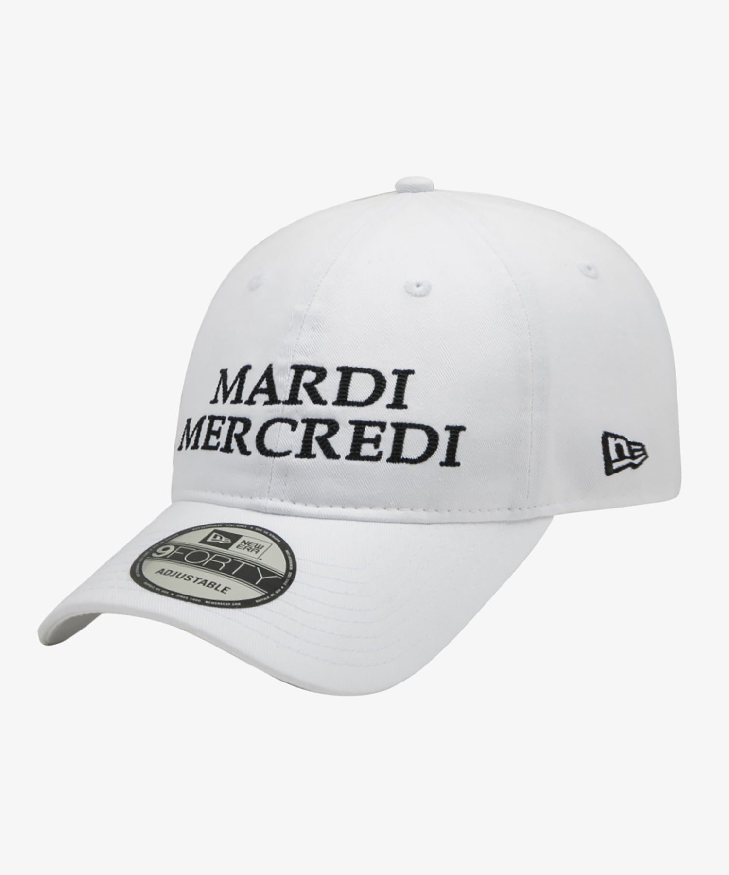 New Era X Mardi Mercredi 940UNST FLEUR-DE-LIS O WHITE