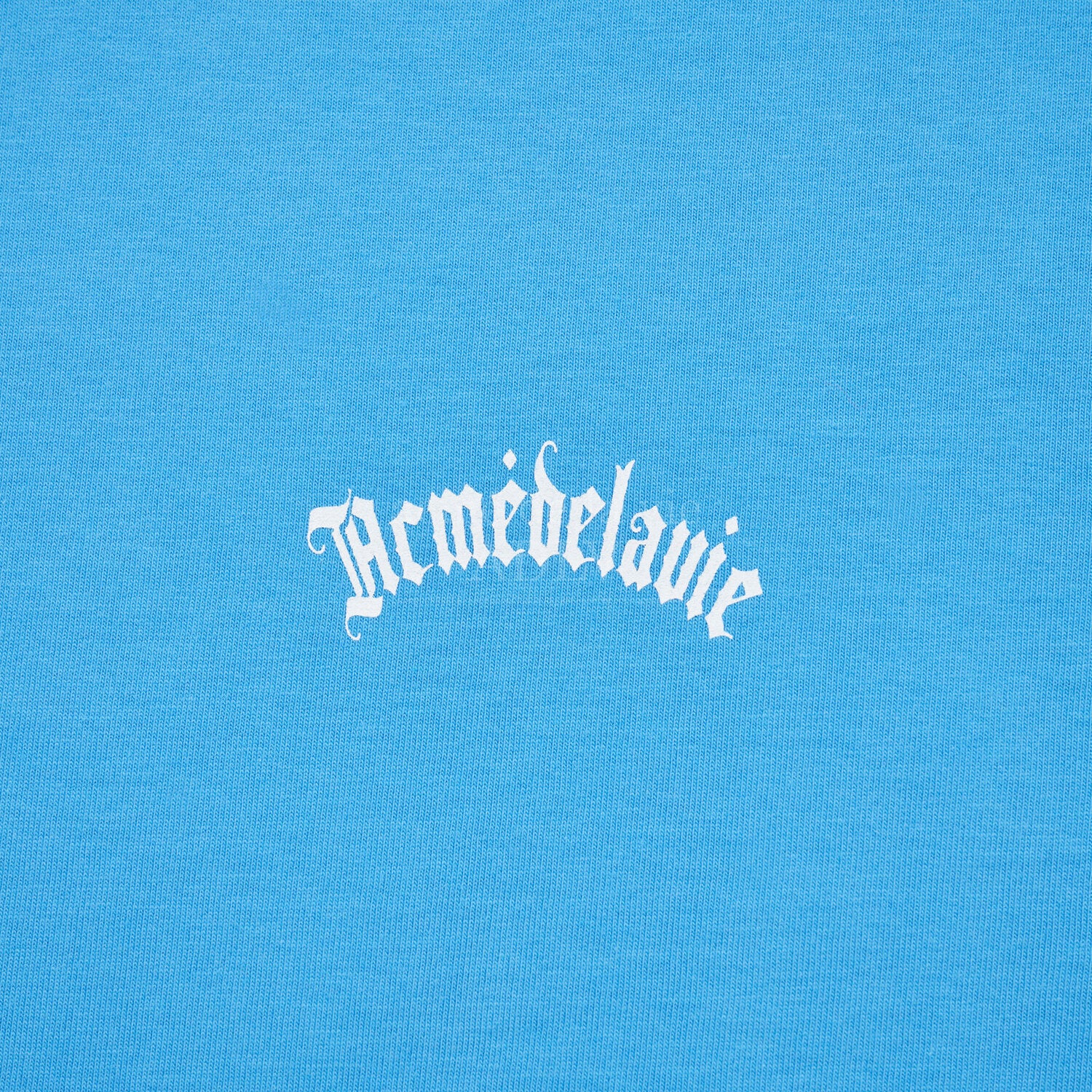 [Acmé de la Vie] ADLV X LISA GOLD CHAIN BEAR DOLL SHORT SLEEVE T-SHIRT - BLUE