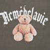 [Acmé de la Vie] ADLV X LISA GOLD CHAIN BEAR DOLL SHORT SLEEVE T-SHIRT - COCOA