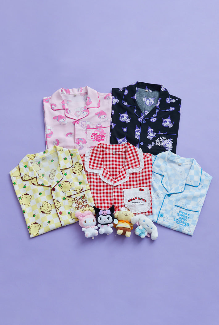 (Sanrio Characters)  Sanrio Characters Pyjamas - Light Pink