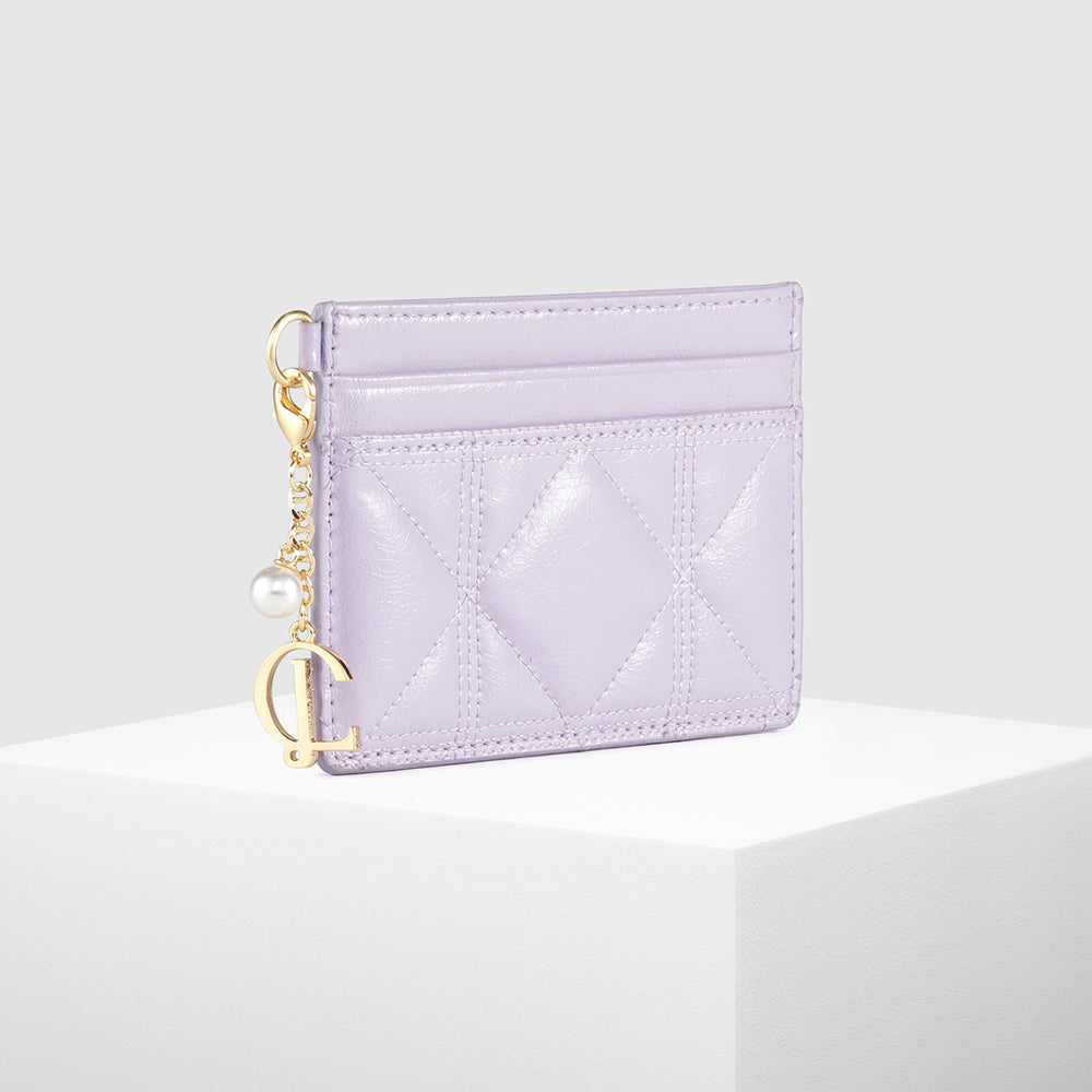 Carlyn Pave Quilting Card Wallet