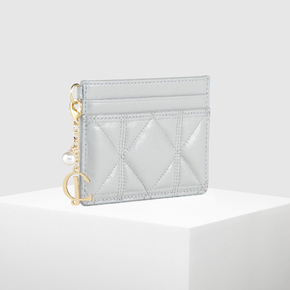 Carlyn Pave Quilting Card Wallet