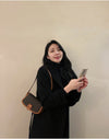 Rosella Chilling Pattern Leather Mini Shoulder Bag