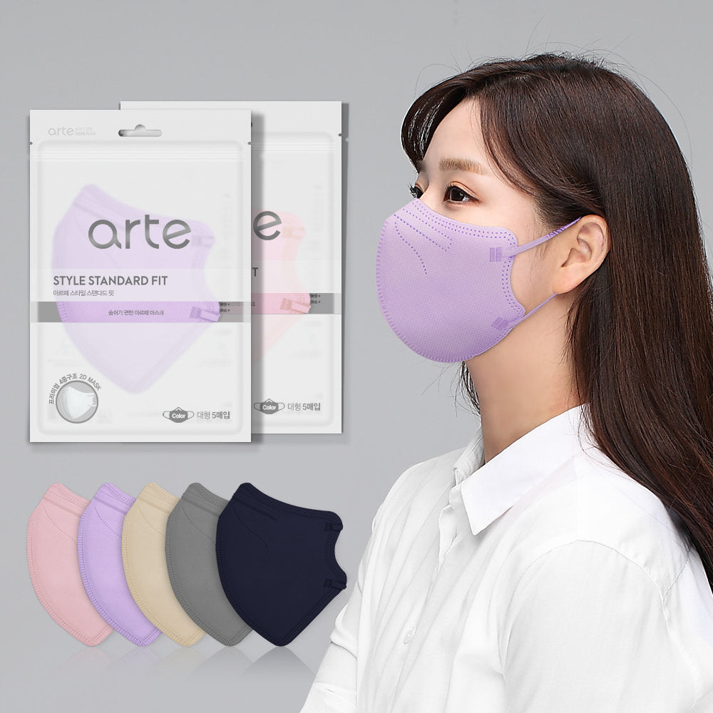 ARTE 成人 2D 口罩 (50 個)